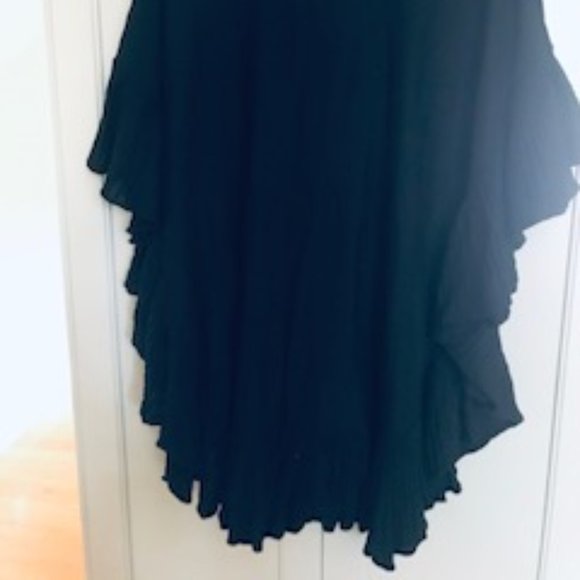 NWT Max StudioRuffled-Trim Knit Poncho - Picture 11 of 11